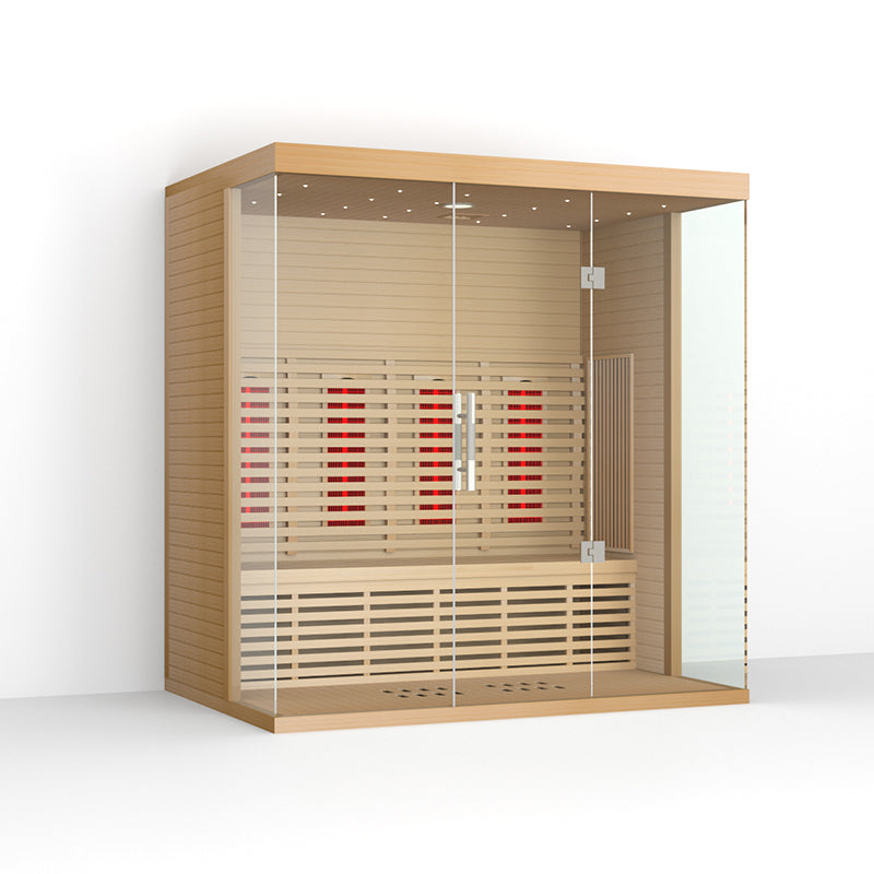 4 Person Full Spectrum Infrared Red Cedar Sauna