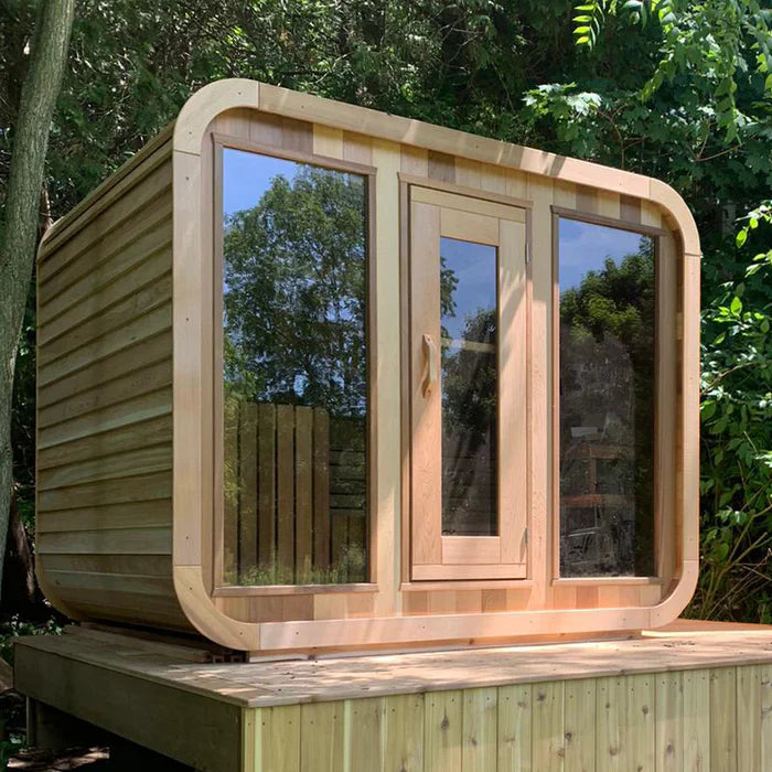 10 Person Traditional Outdoor Red Cedar Sauna