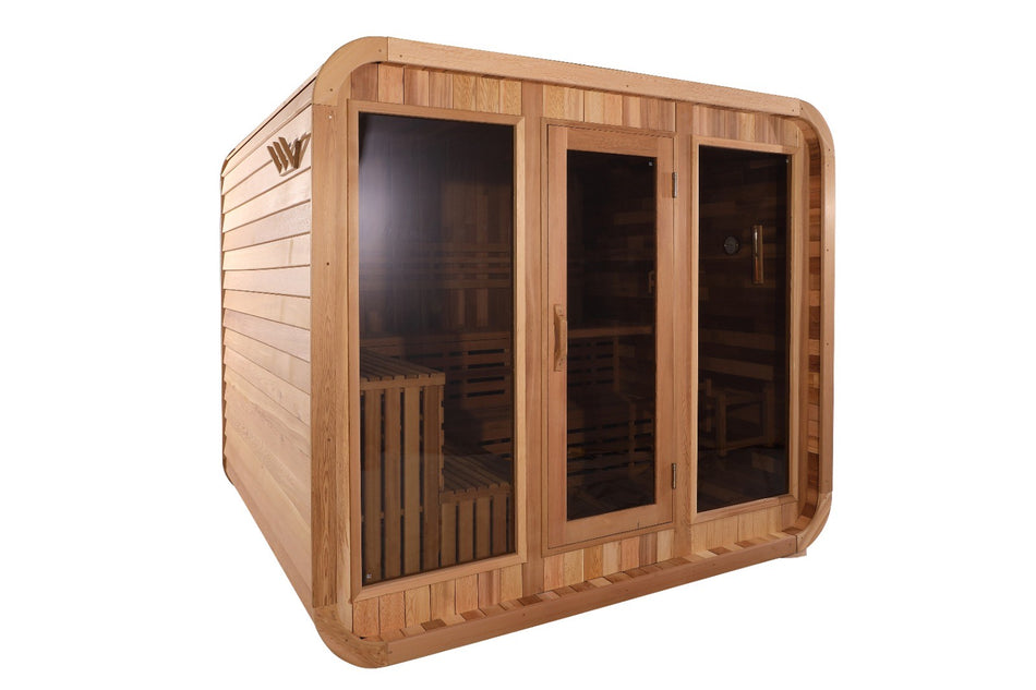 Nirvana 10 Person Traditional Outdoor Sauna