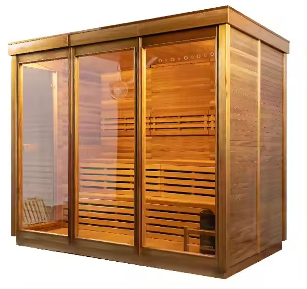 Serenity 8 Person Traditional Outdoor Sauna