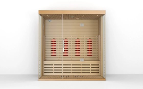 4 Person Full Spectrum Infrared Red Cedar Sauna